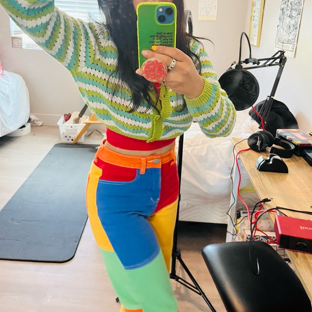 Colorblock Pants - Picture 4 of 6